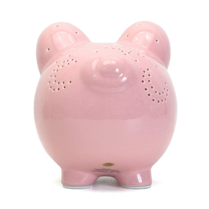 Pink Night Light Piggy Bank