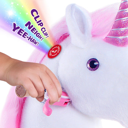 Model U® Unicorn Ride-On Toy Age 4–7 – Pink
