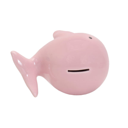 Pink Small Whale Bank