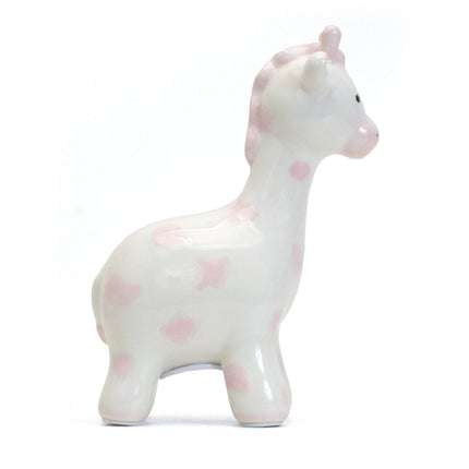 Pink Spotted Small Giraffe