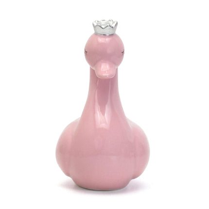 Pink Small Swan Piggy Bank