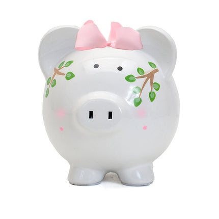 Pink Tropical Punch Large Piggy Bank