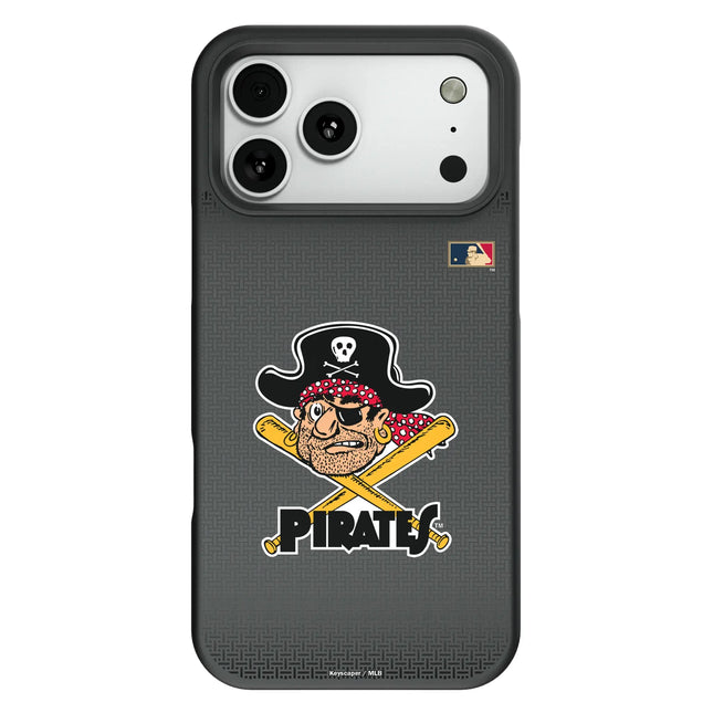 Pittsburgh Pirates 1958-1966 - Cooperstown Collection Linen Bump Phone Case for Apple iPhone