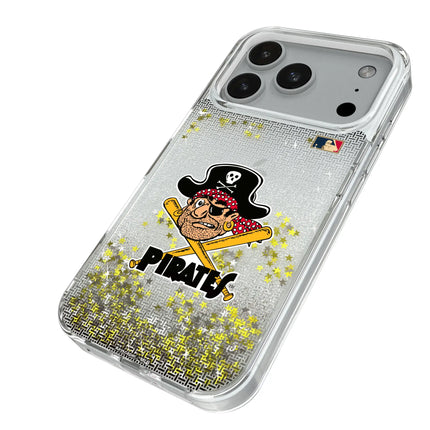 Pittsburgh Pirates 1958-1966 - Cooperstown Collection Linen Glitter Phone Case for Apple iPhone