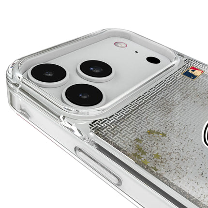 Pittsburgh Pirates 1958-1966 - Cooperstown Collection Linen Glitter Phone Case for Apple iPhone