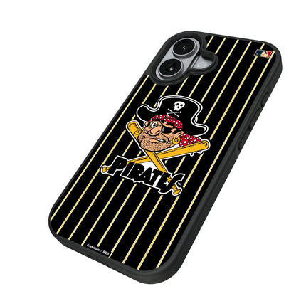 Pittsburgh Pirates 1958-1966 - Cooperstown Collection Pinstripe Bump Phone Case for Apple iPhone