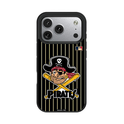 Pittsburgh Pirates 1958-1966 - Cooperstown Collection Pinstripe Bump Phone Case for Apple iPhone