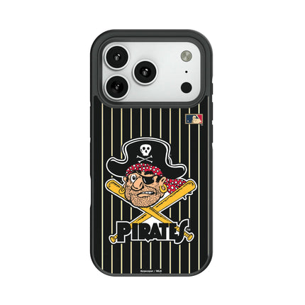 Pittsburgh Pirates 1958-1966 - Cooperstown Collection Pinstripe Bump Phone Case for Apple iPhone