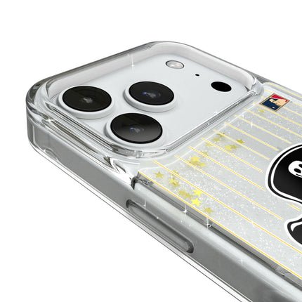 Pittsburgh Pirates 1958-1966 - Cooperstown Collection Pinstripe Glitter Phone Case for Apple iPhone