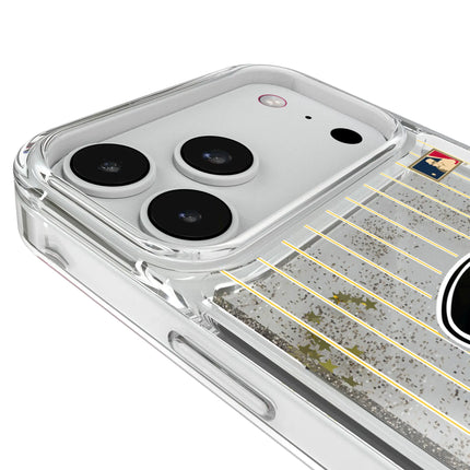 Pittsburgh Pirates 1958-1966 - Cooperstown Collection Pinstripe Glitter Phone Case for Apple iPhone