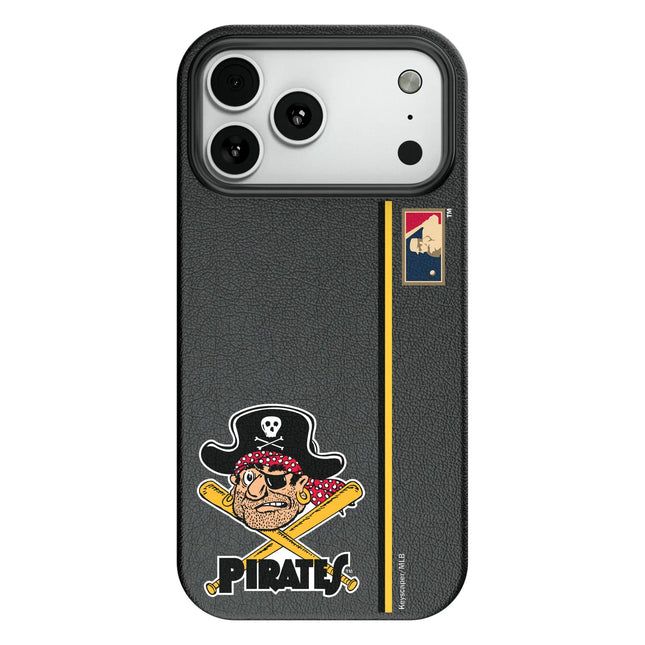 Pittsburgh Pirates 1958-1966 - Cooperstown Collection Sidebar MagSafe Compatible Phone Case for Apple iPhone