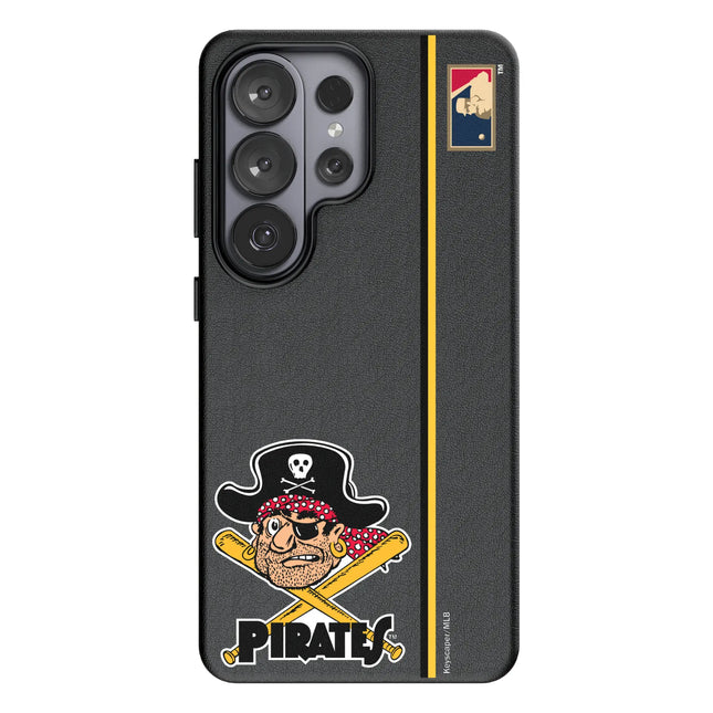 Pittsburgh Pirates 1958-1966 - Cooperstown Collection Sidebar MagSafe Compatible Phone Case for Samsung Galaxy
