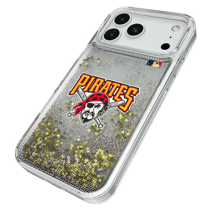Pittsburgh Pirates 1997-2013 - Cooperstown Collection Linen Glitter Phone Case for Apple iPhone