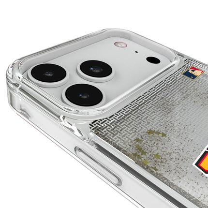 Pittsburgh Pirates 1997-2013 - Cooperstown Collection Linen Glitter Phone Case for Apple iPhone