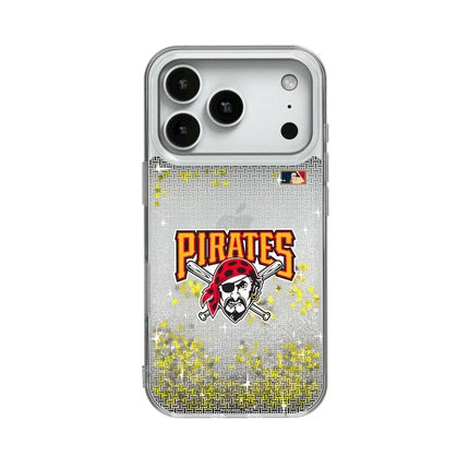 Pittsburgh Pirates 1997-2013 - Cooperstown Collection Linen Glitter Phone Case for Apple iPhone