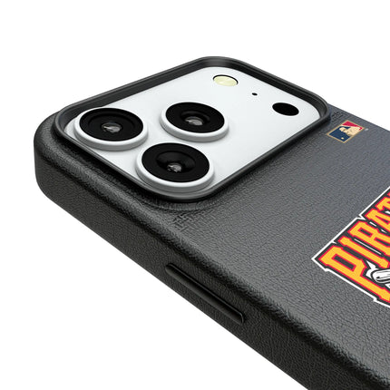 Pittsburgh Pirates 1997-2013 - Cooperstown Collection Linen MagSafe Compatible Phone Case for Apple iPhone
