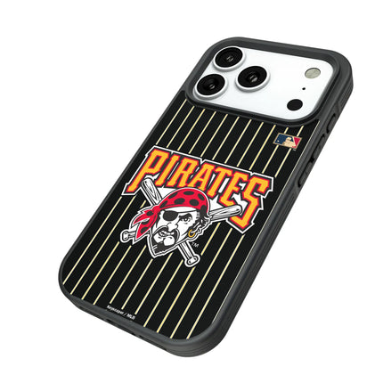 Pittsburgh Pirates 1997-2013 - Cooperstown Collection Pinstripe Bump Phone Case for Apple iPhone