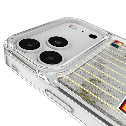 Pittsburgh Pirates 1997-2013 - Cooperstown Collection Pinstripe Glitter Phone Case for Apple iPhone