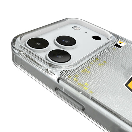 Pittsburgh Pirates Linen Glitter Phone Case for Apple iPhone