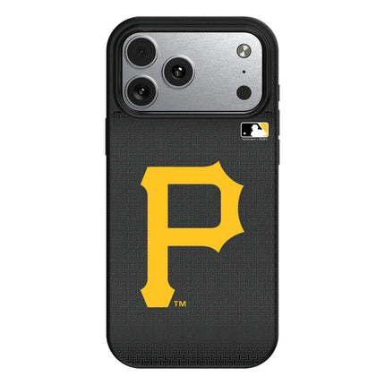 Pittsburgh Pirates Linen MagSafe Compatible Phone Case for Apple iPhone