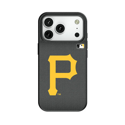 Pittsburgh Pirates Linen MagSafe Compatible Phone Case for Apple iPhone