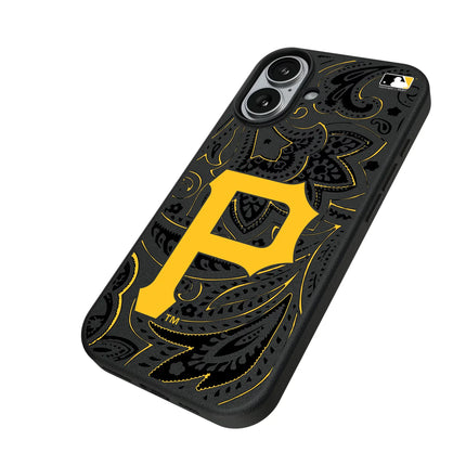 Pittsburgh Pirates Paisley MagSafe Compatible Phone Case for Apple iPhone