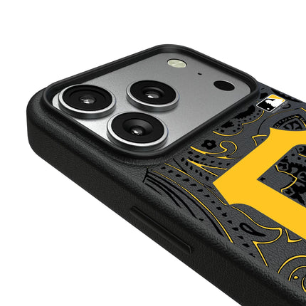 Pittsburgh Pirates Paisley MagSafe Compatible Phone Case for Apple iPhone