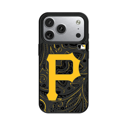 Pittsburgh Pirates Paisley MagSafe Compatible Phone Case for Apple iPhone