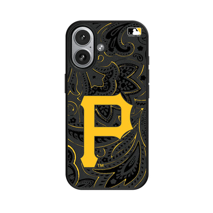 Pittsburgh Pirates Paisley MagSafe Compatible Phone Case for Apple iPhone
