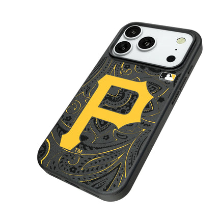 Pittsburgh Pirates Paisley MagSafe Compatible Phone Case for Apple iPhone