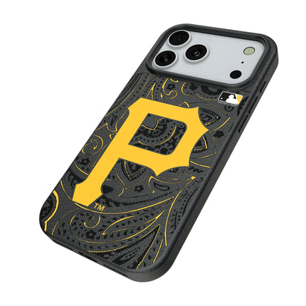Pittsburgh Pirates Paisley MagSafe Compatible Phone Case for Apple iPhone