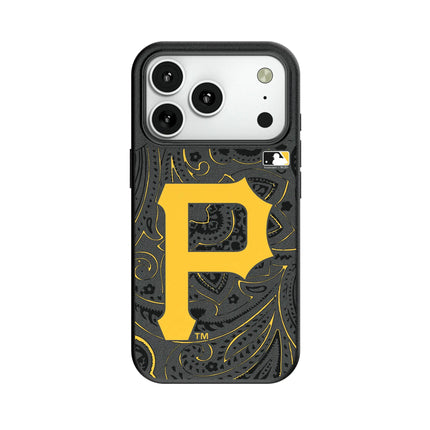 Pittsburgh Pirates Paisley MagSafe Compatible Phone Case for Apple iPhone