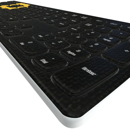 Pittsburgh Pirates Solid Curved Wireless Keyboard