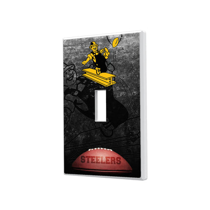 Pittsburgh Steelers 1961 Historic Collection Legendary Hidden-Screw Light Switch Plate