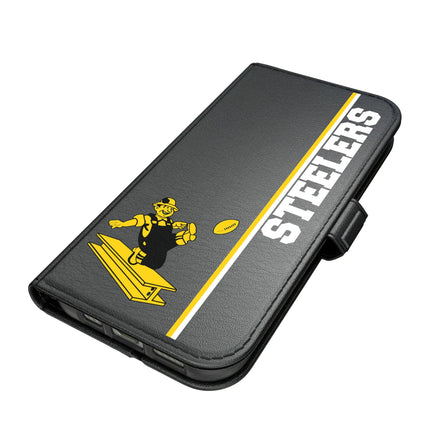 Pittsburgh Steelers 1961 Historic Collection Sidebar Folio 2.0 Case for Apple iPhone