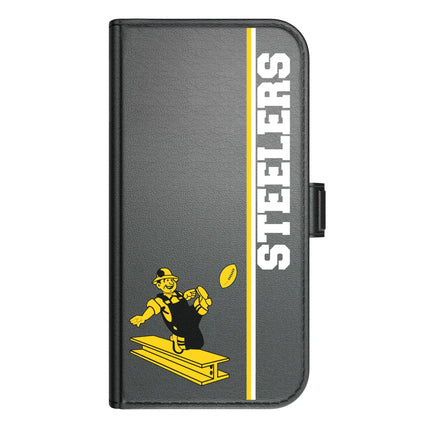 Pittsburgh Steelers 1961 Historic Collection Sidebar Folio 2.0 Case for Apple iPhone