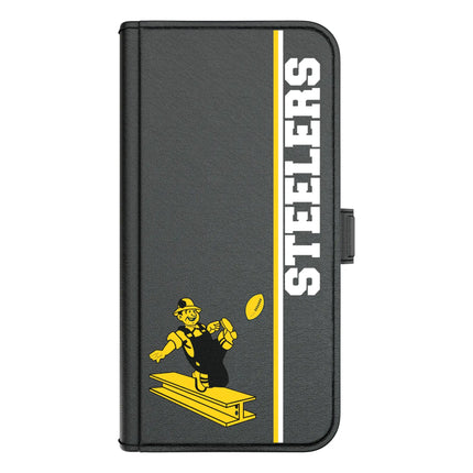 Pittsburgh Steelers 1961 Historic Collection Sidebar Folio 2.0 Case for Apple iPhone