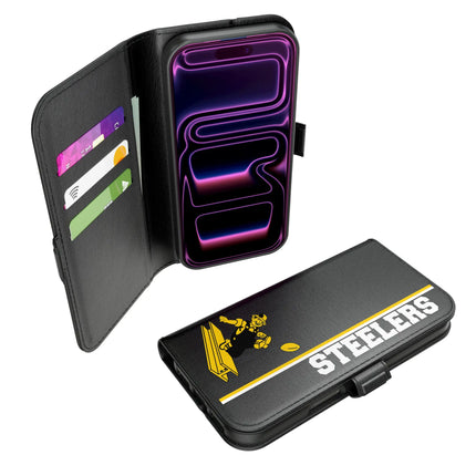 Pittsburgh Steelers 1961 Historic Collection Sidebar Folio 2.0 Case for Apple iPhone