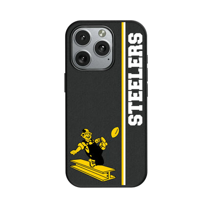 Pittsburgh Steelers 1961 Historic Collection Sidebar MagSafe Compatible Phone Case for Apple iPhone
