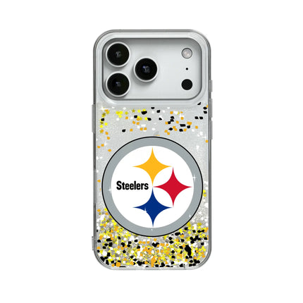 Pittsburgh Steelers Confetti Glitter Phone Case for Apple iPhone