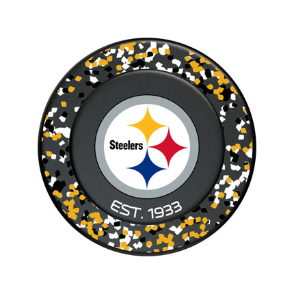 Pittsburgh Steelers Confetti PopSockets Magnetic Phone Grip and Stand