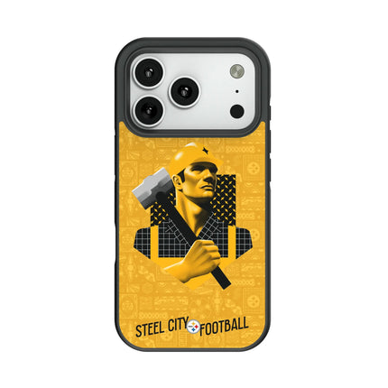 Pittsburgh Steelers Deco Bump Phone Case for Apple iPhone