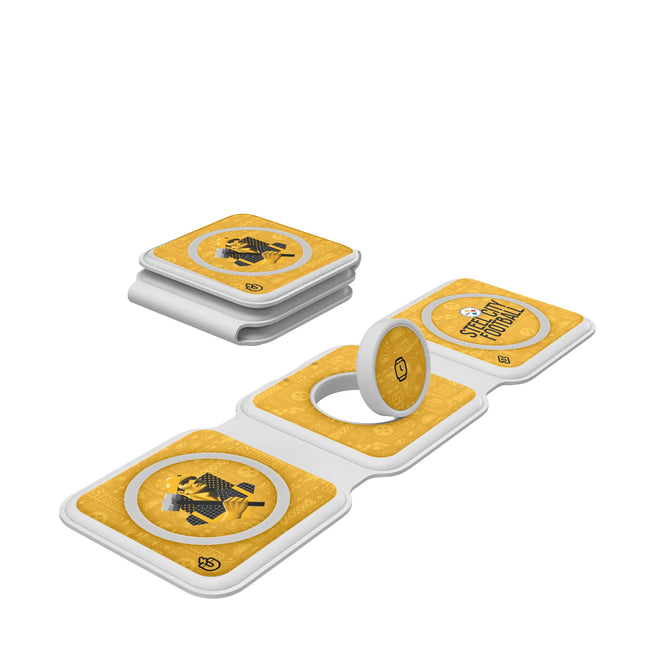 Pittsburgh Steelers Deco Foldable 3 in 1 Charger