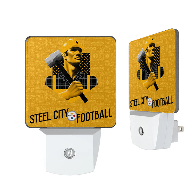 Pittsburgh Steelers Deco Night Light 2-Pack