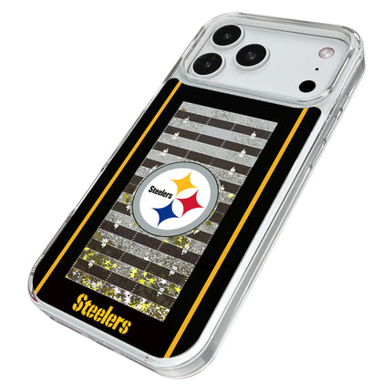 Pittsburgh Steelers Field Glitter Phone Case for Apple iPhone