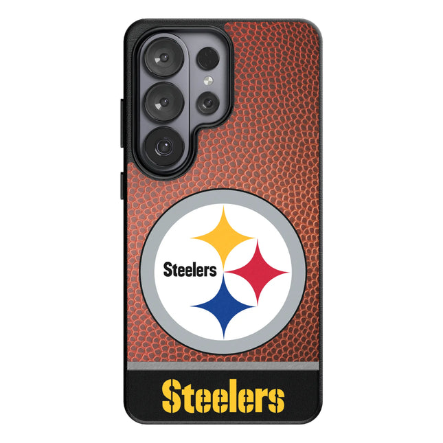 Pittsburgh Steelers Football Wordmark MagSafe Compatible Phone Case for Samsung Galaxy