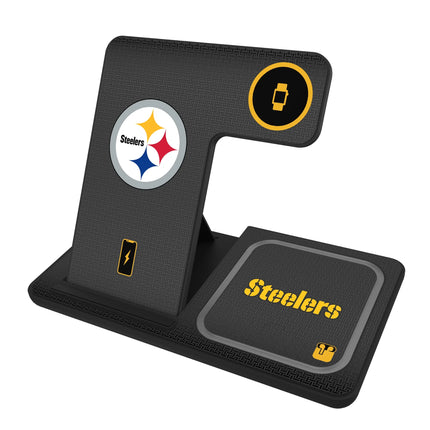 Pittsburgh Steelers Linen 3 in 1 Charging Station