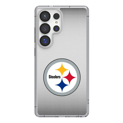 Pittsburgh Steelers Linen Clear Phone Case for Samsung Galaxy