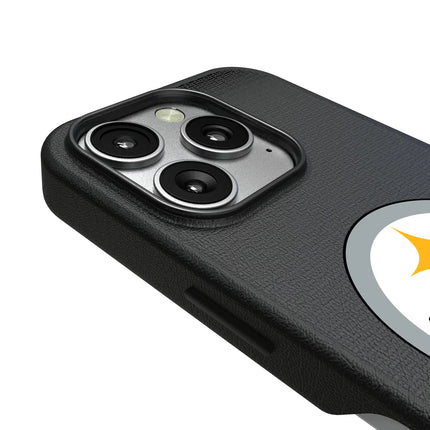 Pittsburgh Steelers Linen MagSafe Compatible Phone Case for Apple iPhone