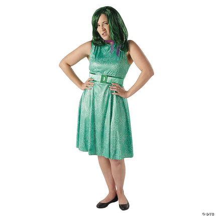 Women's Classic Disney/Pixar Inside Out 2 Green Disgust Costume
